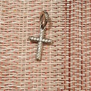 Pandora Sparkling Cubic Zirconia Cross Pendant, model number 397571CZ